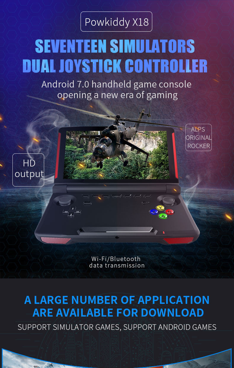 powkiddy x18 black Nintendo Switch