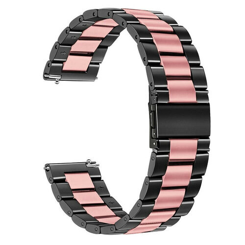 Kingzalin stainless steel strap for huawei watch gt4 gt3 pro gt 2e 46mm 22mm universal metal replacement wristband bracelet watchband for huawei watch gt4 46mm