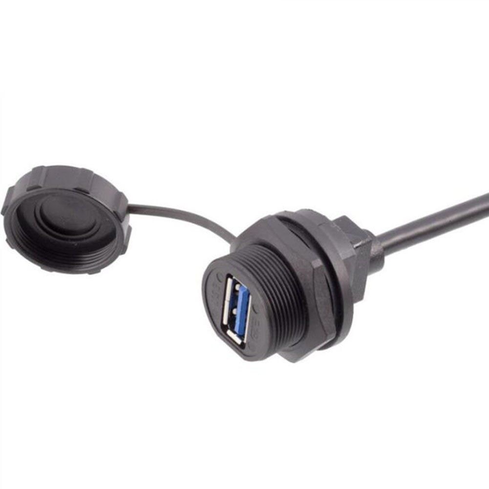 Panel Usb Connector Plug Socket Usb 3.0 Waterproof Adapter Mobile Phones