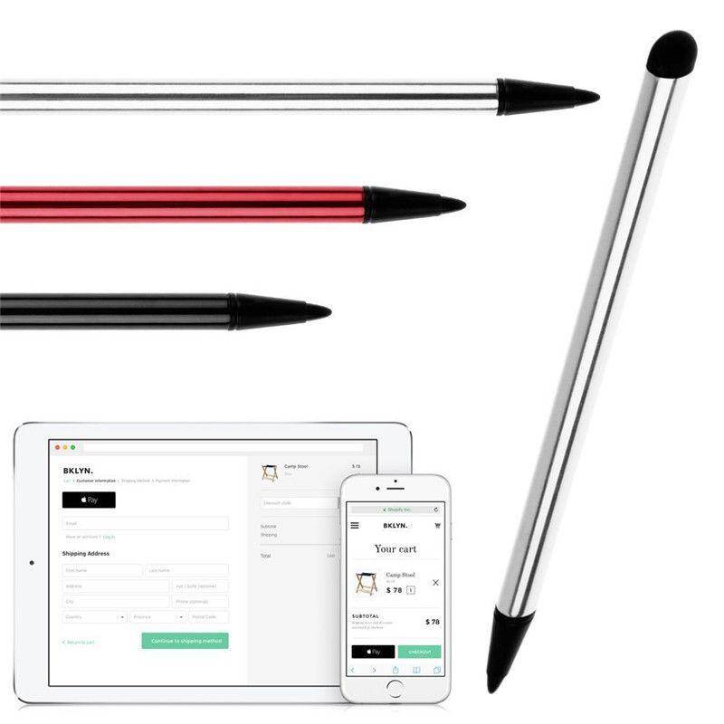 2Pcs Capacitive Pen Touch Screen Stylus Pencil for iPhone iPad Tablet Universal