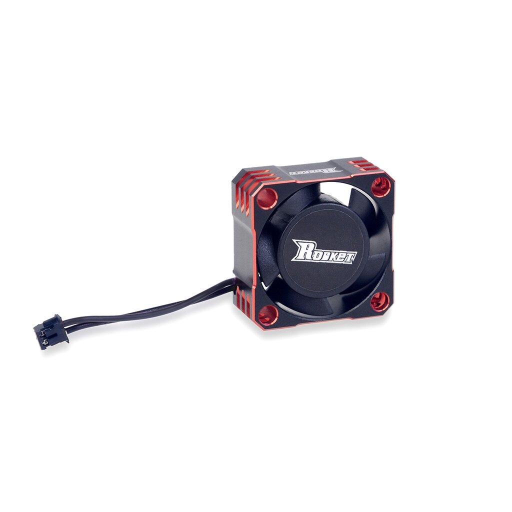 Surpass hobby rc cooling fan 25mm 30mm aluminum cool fan metal heat sink fan cover for rc turbo esc