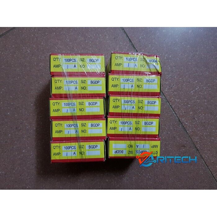 Hộp cầu chì ống 6x30mm 250v 1a f1al250v