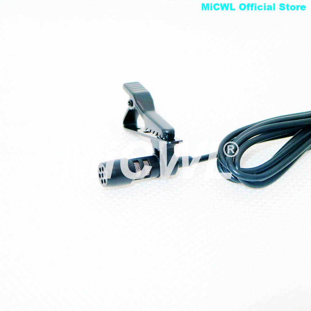 Lapel Lavalier Microphone Tie Clip Lapel Mic For Shure Sennheiser AKG Samson WL185 Mic