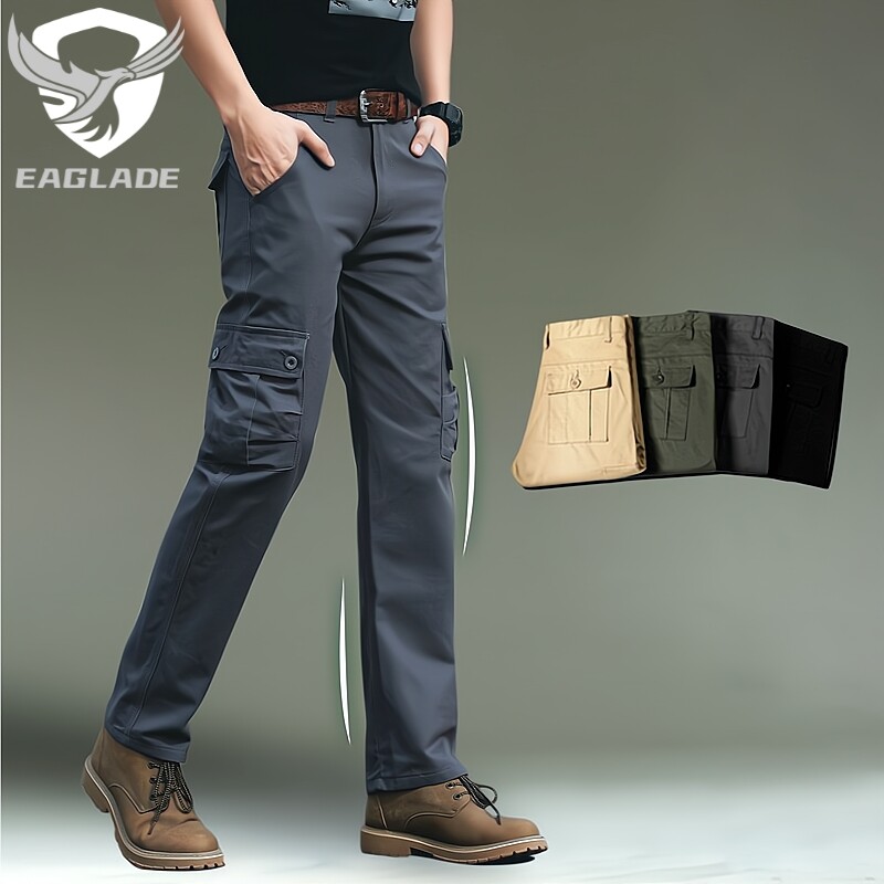Quần Hàng Hiệu Eaglade Cho Nam 1699 Màu Xám B02