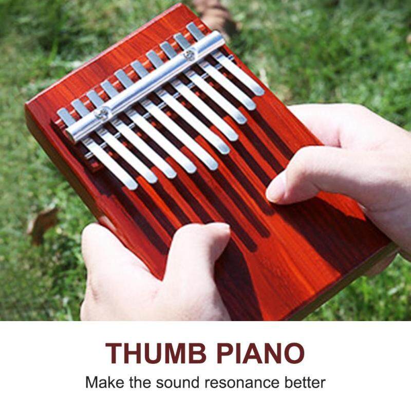 8 phím Châu Phi Ngón Tay Mbira Di Động Ngón Tay Cái Đàn Piano Dụng Cụ Âm Nhạc cho Trẻ Em Người Lớn
