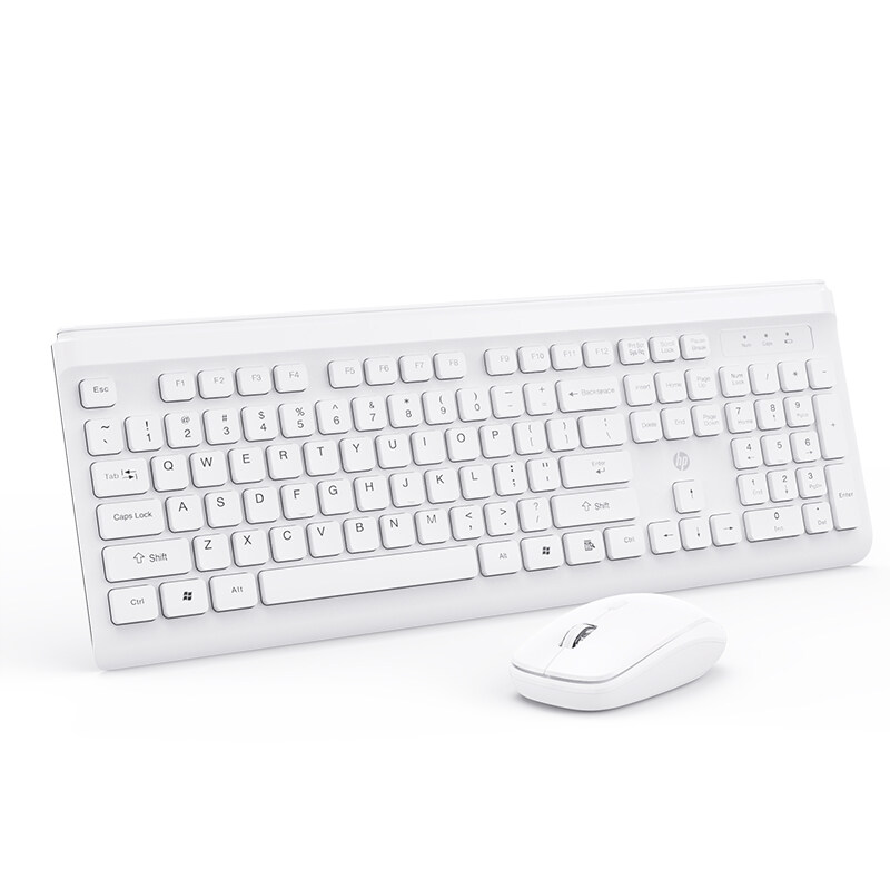 HP CS500 Wireless Keyboard and Mouse Combo Wireless S-shaped Keycap Keyboard Plug and Play Ergonomic 2.4G Wireless Mouse for Office Home Computer PC Laptop Black White Wireless Keyboard - Lazada | Lazada