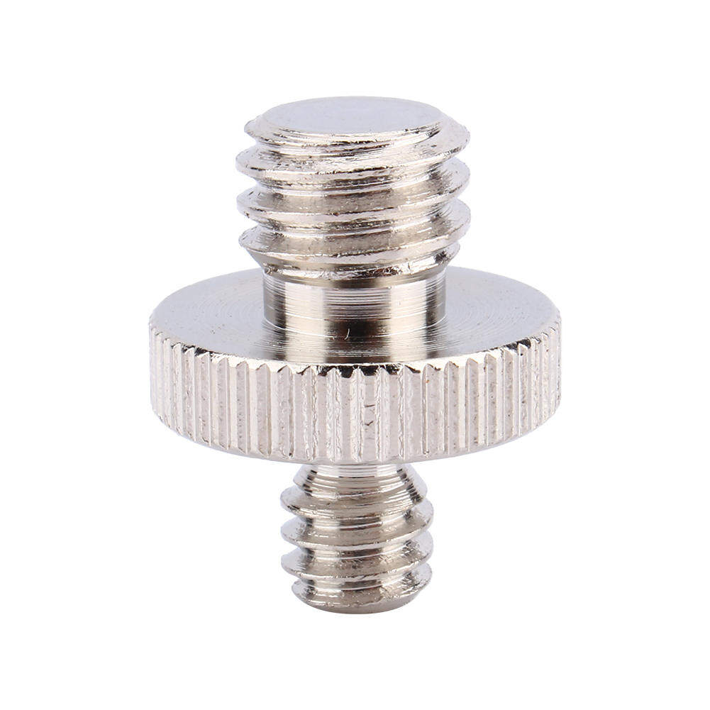 1 Cái Đầu Chuyển Đổi Vít Kim Loại Có Ren Đực 1/4 "Sang 3/8" Dành Cho Máy Ảnh Giá Đỡ Ba Chân DSLR SLR