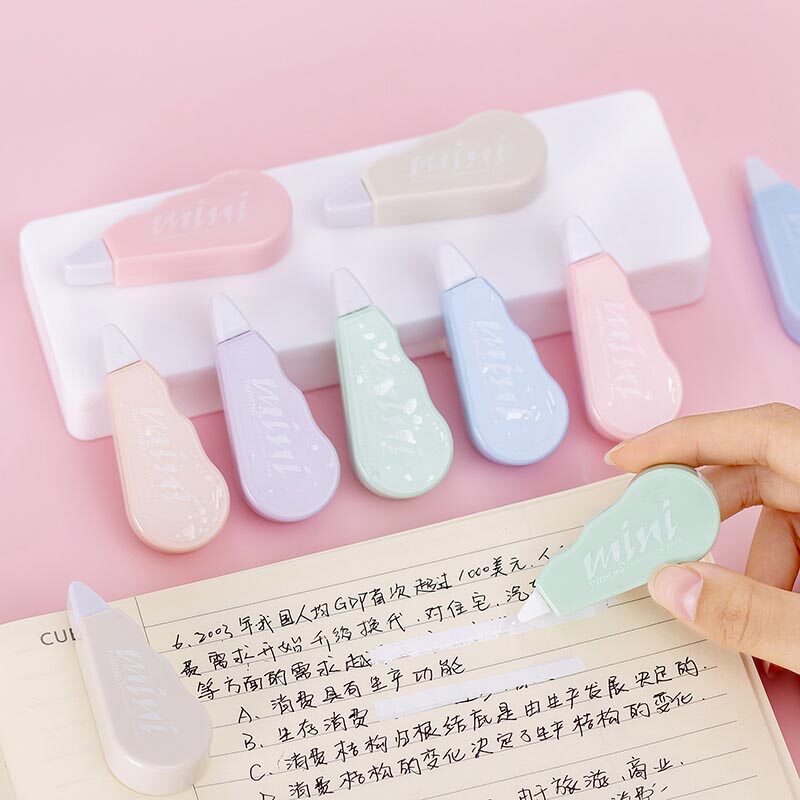 6 miếng băng chỉnh sửa đặt văn phòng phẩm dung tích lớn Băng chỉnh sửa