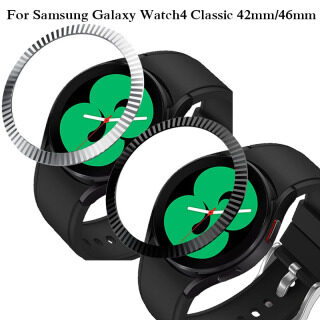 Ốp Khung Tạo Kiểu Vòng Bezel Cho Samsung Galaxy Watch 4 Vỏ Thép Không Gỉ thumbnail