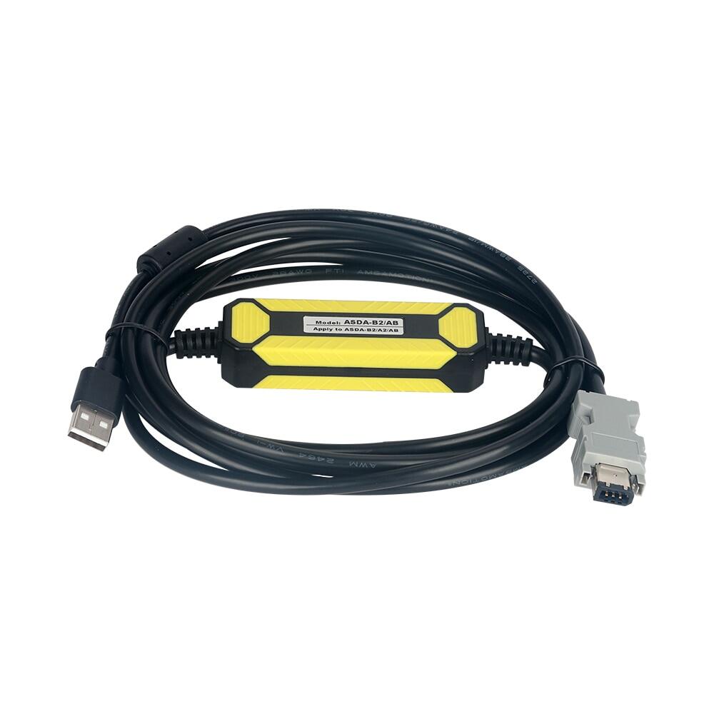ASDA-B2 AB Suitable For Delta A2 Servo Drive CN3 Connect PC Communication Programming Cable ASD-CNUS0A08