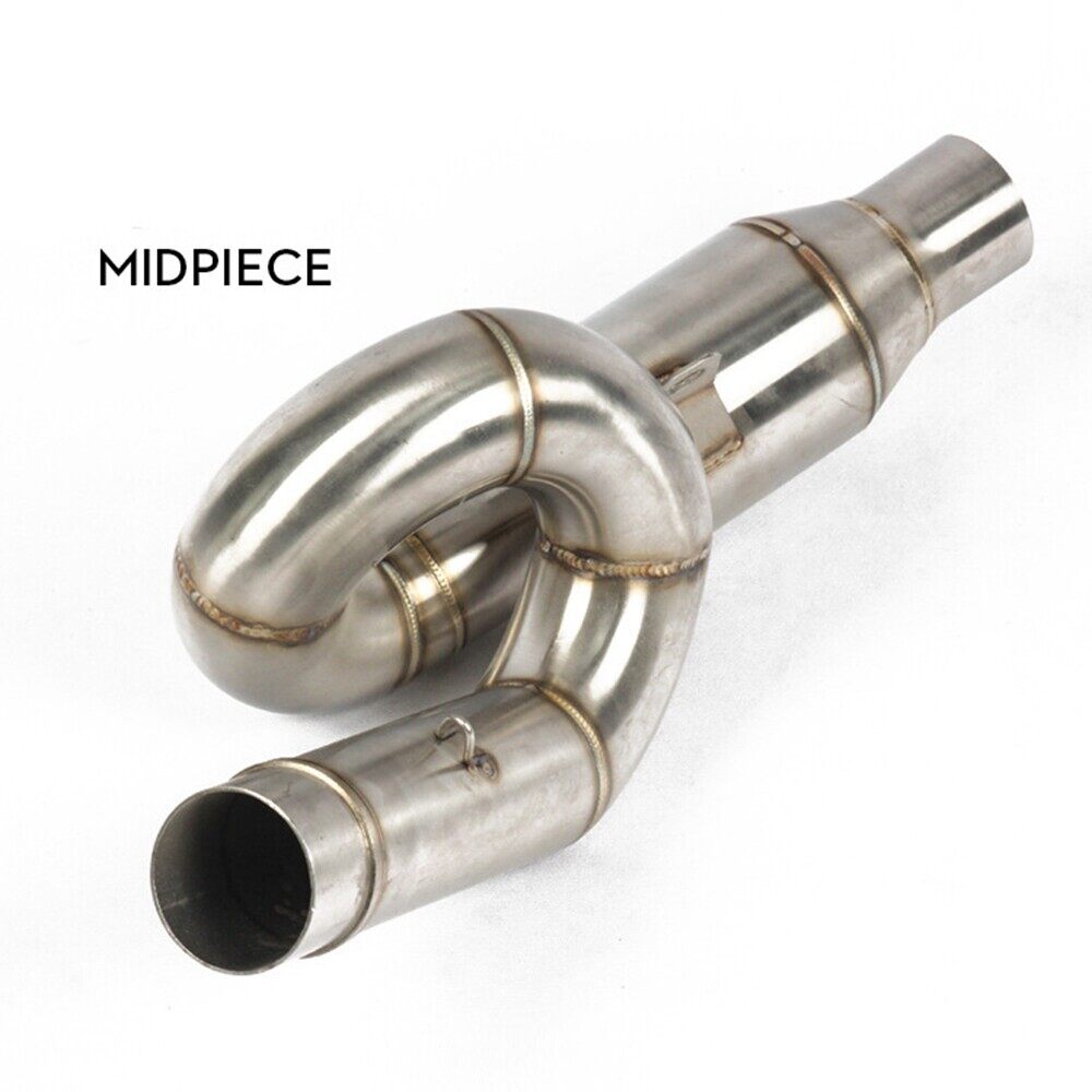 For Kawasaki Z800 2013-2017 Versys 650 2015-2023 Motorcycle Exhaust Middle Pipe Link Pipe Connector Adapter Exhaust Middle Pipe Link Pipe Full system elbow Z 800 VERSYS650