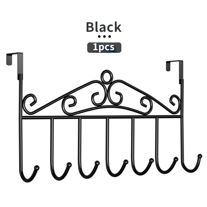 Hook Behind The Door Non-marking Dormitory Hangers Powerful No-Drill Clothes Hook Wall Hanging Thick Reinforced Coat Hook Coat Rack