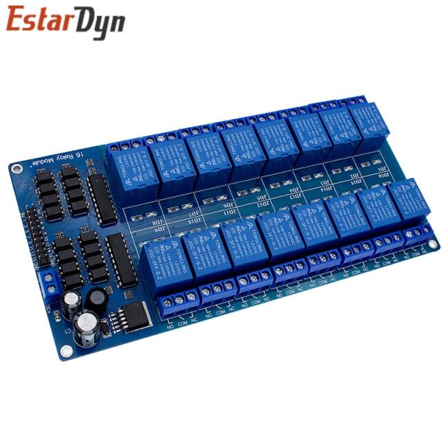 5V 8 Channel 12V 16 Channel Relay Module สําหรับ arduino ARM PIC AVR ...
