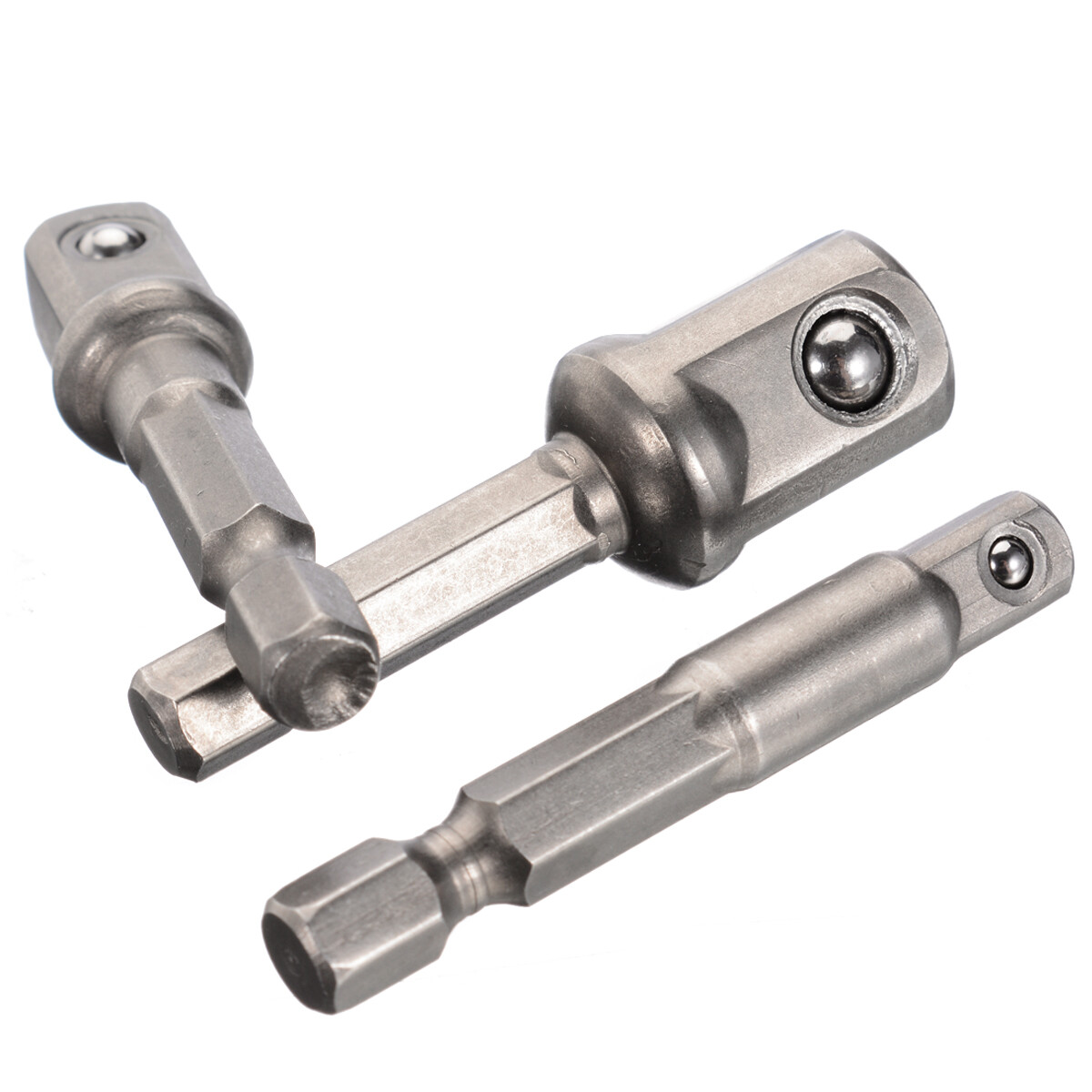 3 đầu nối chuyển đổi ổ cắm mũi khoan điện chuôi lục giác đến 1/4 3/8 1/2 BOKALI