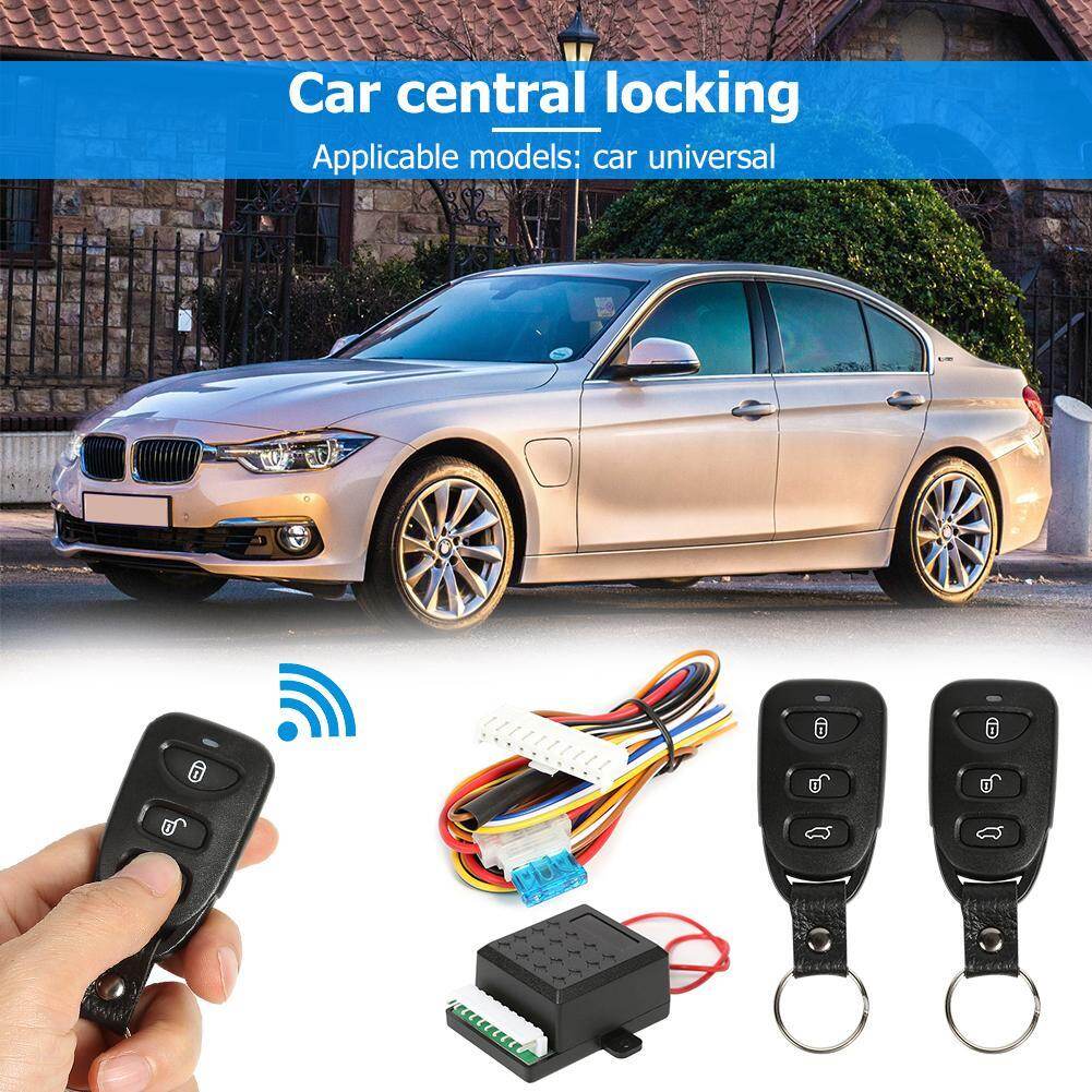 Khóa Cửa Trung Tâm Điều Khiển Từ Xa Cho Ô Tô Hệ Thống Khóa Báo Động Không Cần Chìa Khóa 401/T102