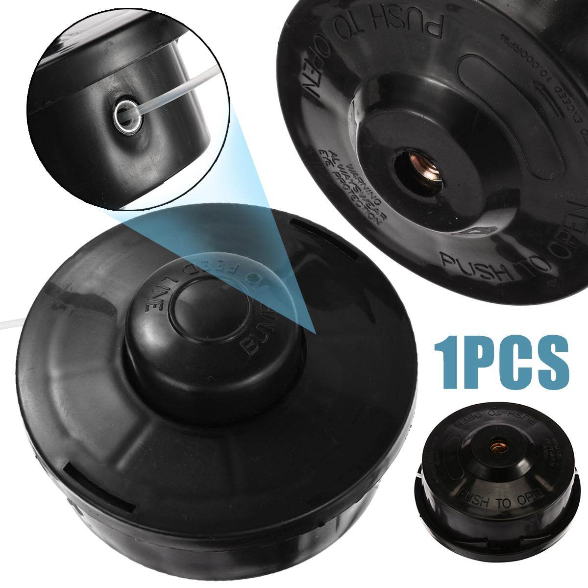 BOKALI Universal Nylon Brush Cutter Mower Bump Spool Grass Trimmer Head Black