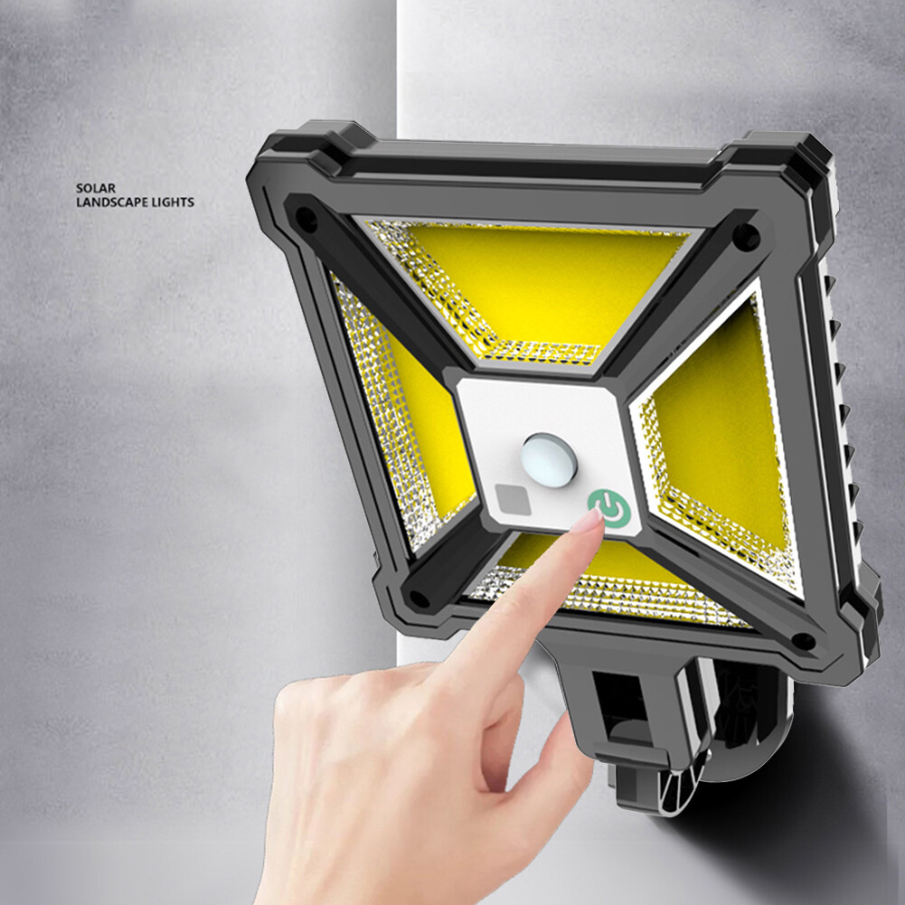 LED Solar Lights Motion Sensor Waterproof Street Wall Lamp Garden Decorations