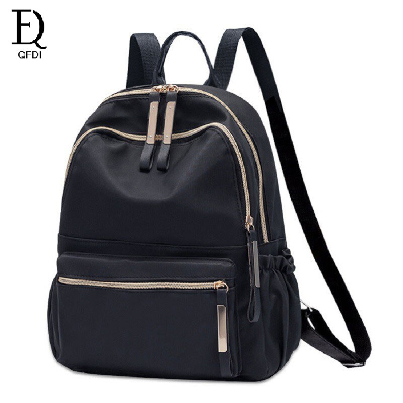 QFDI Oxford backpack for women Korean style fashion large capacity student backpack