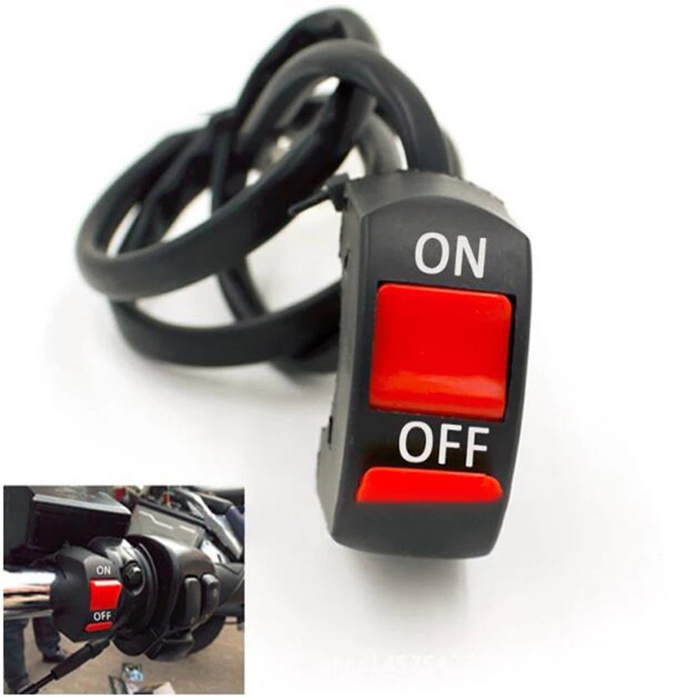 Xe Máy Thiết bị chuyển mạch kết nối nút đèn pha LED chuyển đổi bệ cần điều khiển xe máy Phụ kiện điện