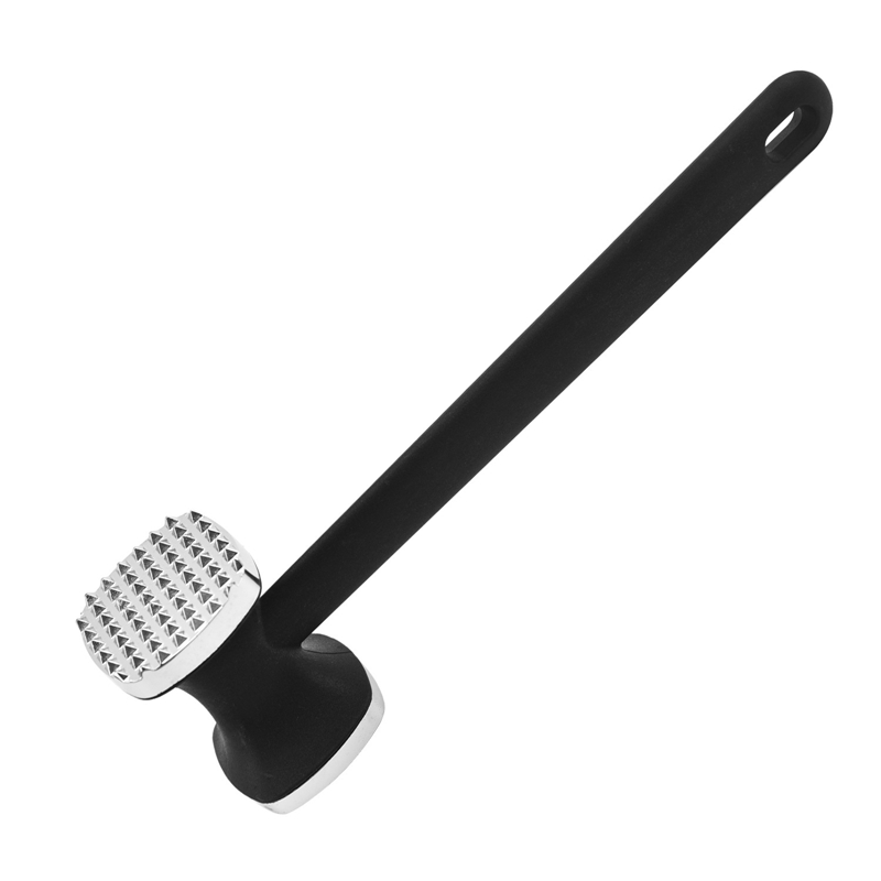 Liliar Meat Tenderizer Hammer, Meat Tenderiser Spiked Flat Hammer