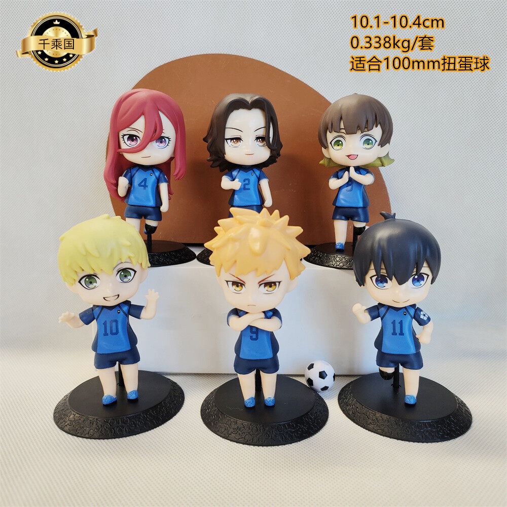 Toystoreshop 6pcs/set Anime BLUE LOCK Action Figures Isagi Yoichi ...