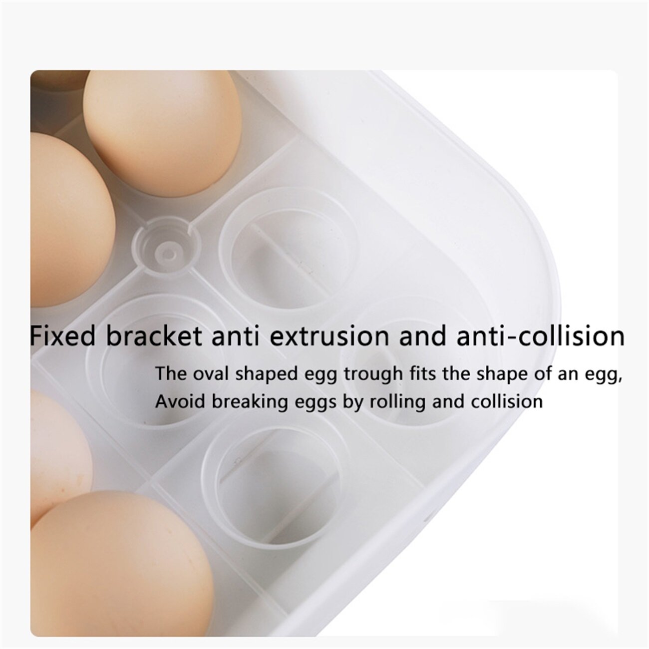 CNMF Egg Storage Box Drawer Type Fresh-keeping and Breakage-proof for Refrigerator