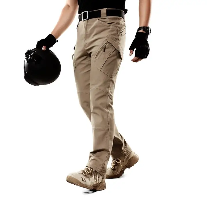 elastic waist tactical pants