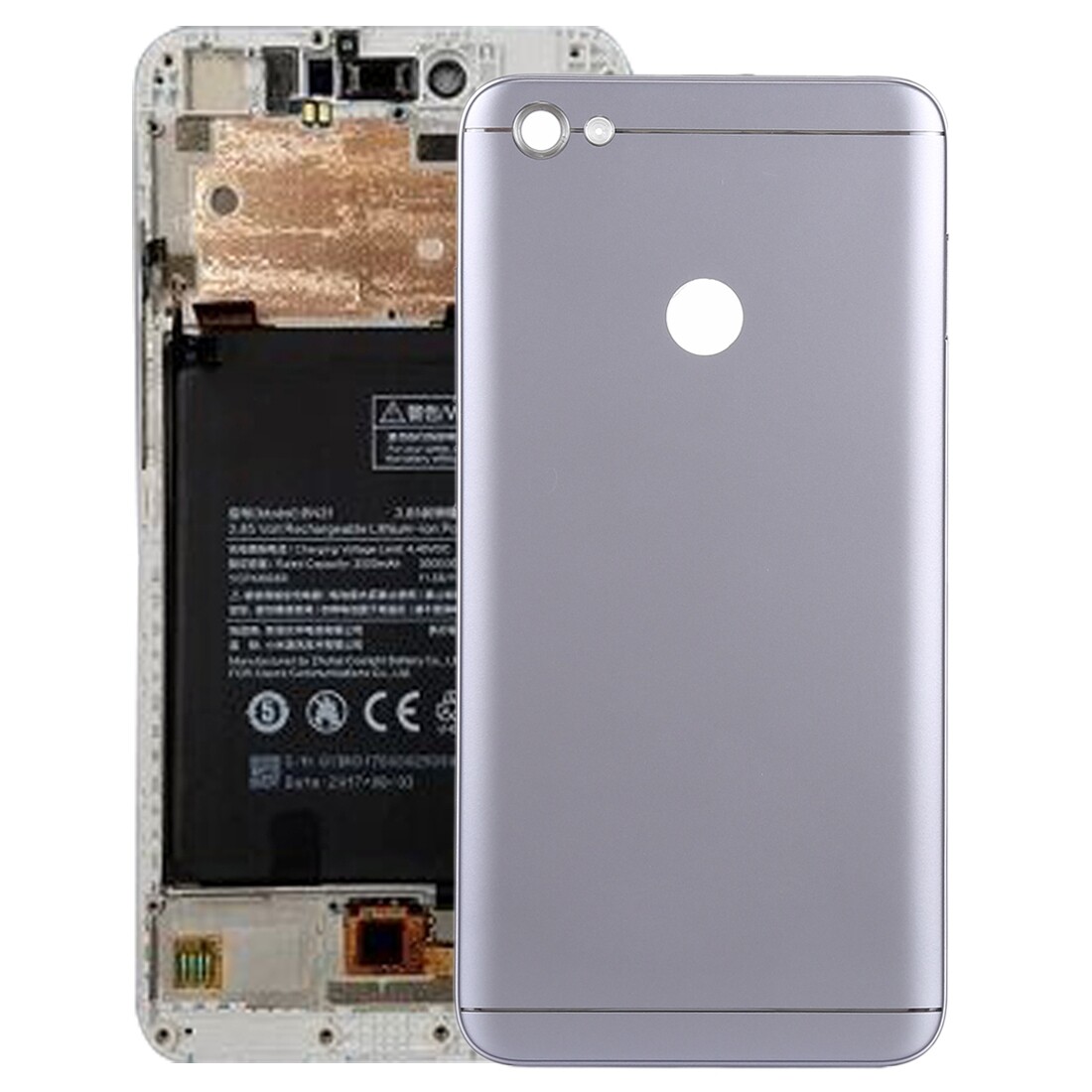 Ốp Lưng Kèm Phím Cạnh Cho Xiaomi Redmi Note 5A Prime