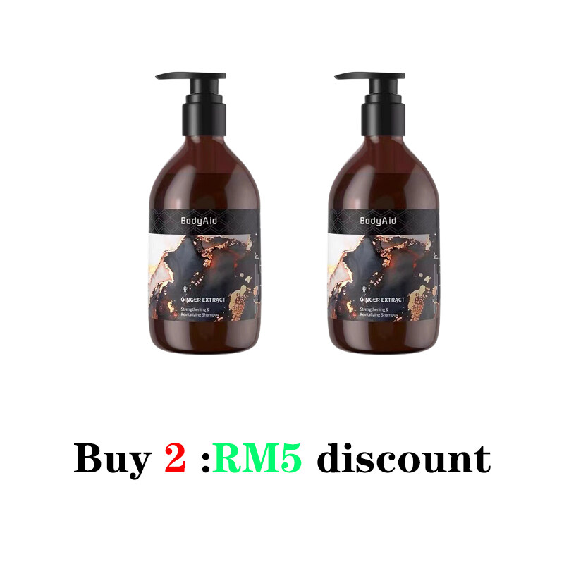💯 Original Bodyaid Ginger Extract Shampoo 300ml Tiktok Hot Sell Anti