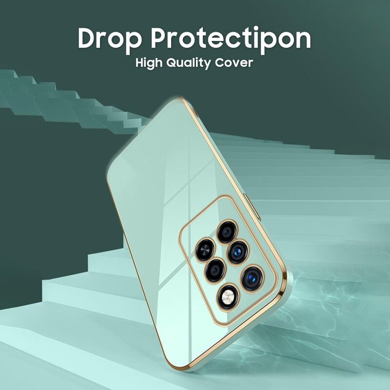 For infinix Note 10 Pro Case Shockproof Soft Silicone Electroplating Back Cover Case infinix Note10 Pro Phone Casing