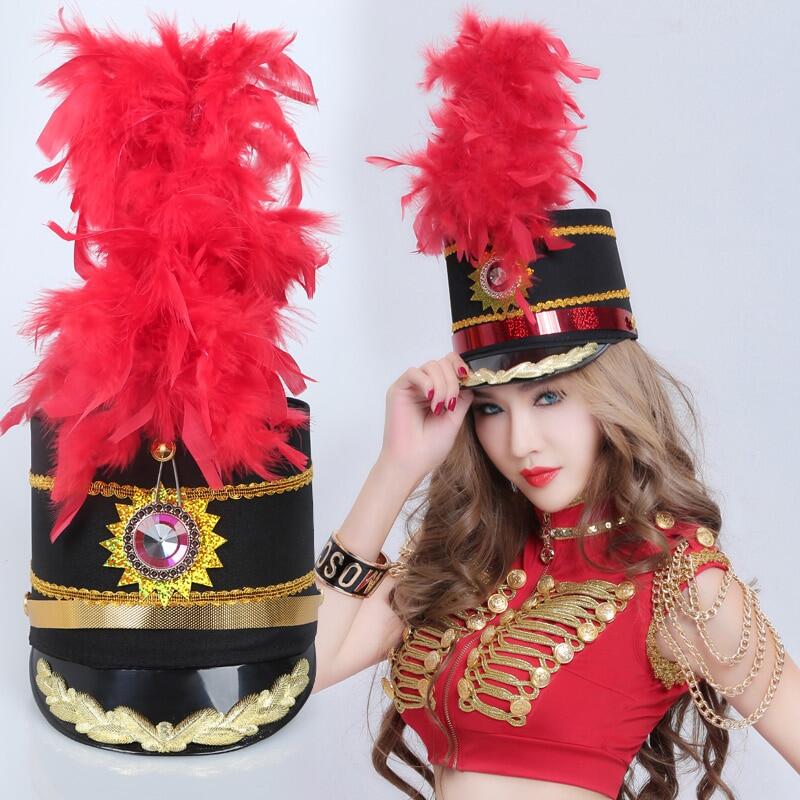 Honor Guard Jazz Dance Hat Band Drum 
