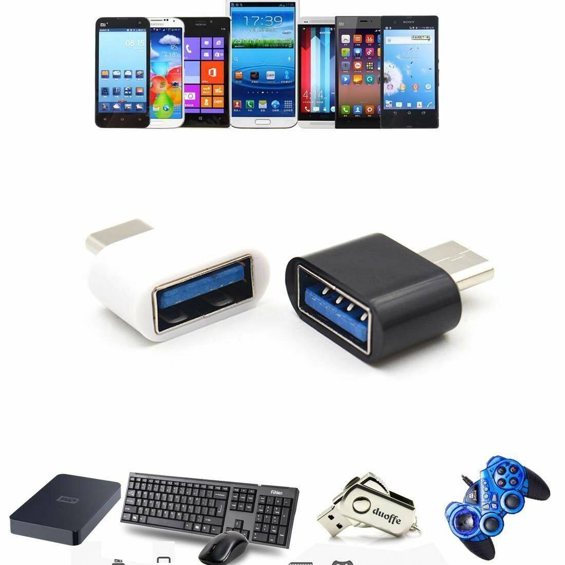 [Songful] Bộ chuyển đổi Android OTG USB-c 2 chiếc Bộ chuyển đổi micro loại C USB 3.1 nam sang USB đầu cái