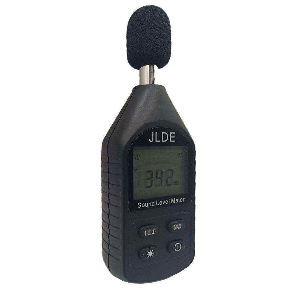 30-130dB LCD Digital Audio Sound Level Meter Decibel Noise Volume Detector