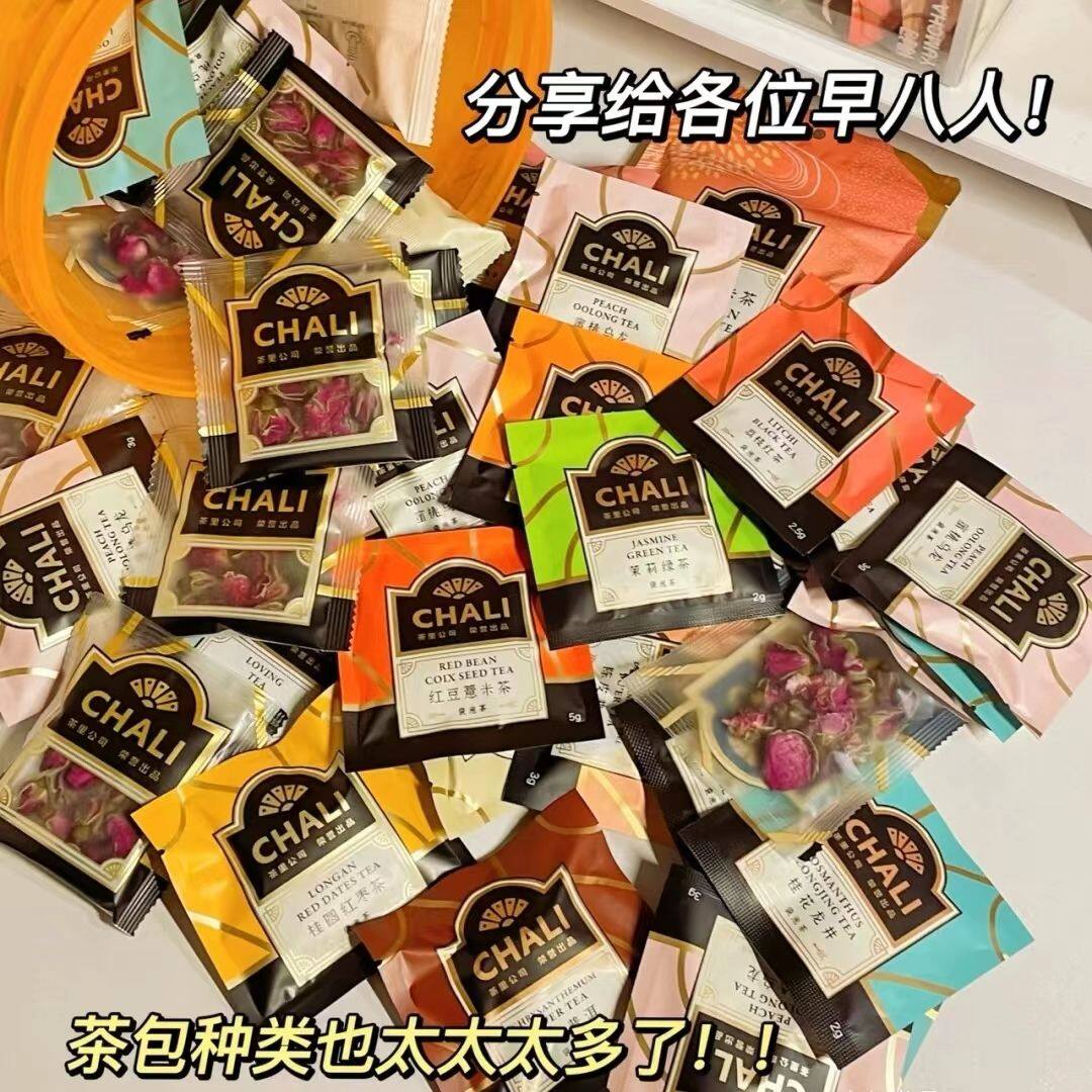 Flower tea bag flower oolong camellia tea peach oolong laurel CHALI fruit tea green tea jasmine