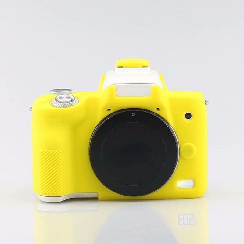 Soft case for canon eos m50 mark ii silicone protective skin cover for eos m50 m50 ii digital camera cases bag accessories