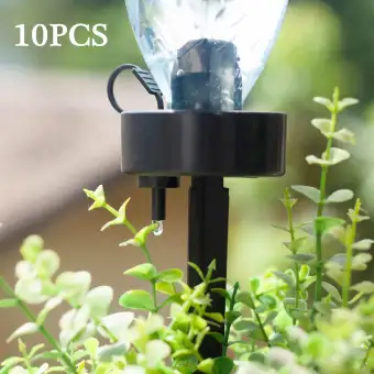 10pcs Automatic Self Watering Device Drip Water Spikes Flower