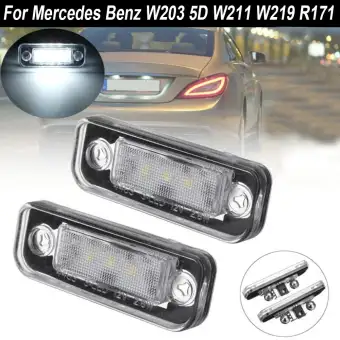 bright license plate lights