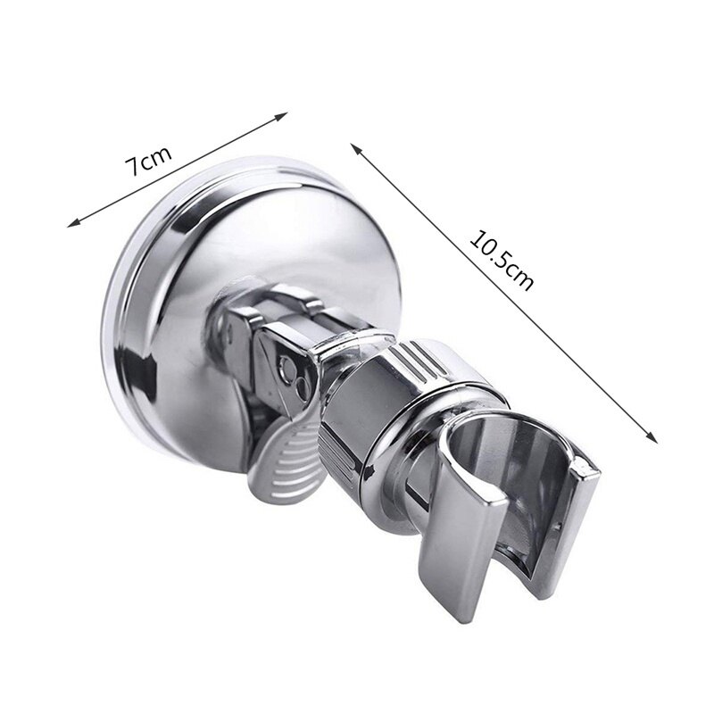 Giá Đỡ Gắn Tường Cốc Hút Chân Không Mạnh Mẽ Cho Phòng Tắm, Có Thể Điều Chỉnh Vòi Hoa Sen Cầm Tay Head Bracket Phụ Kiện Phòng Tắm