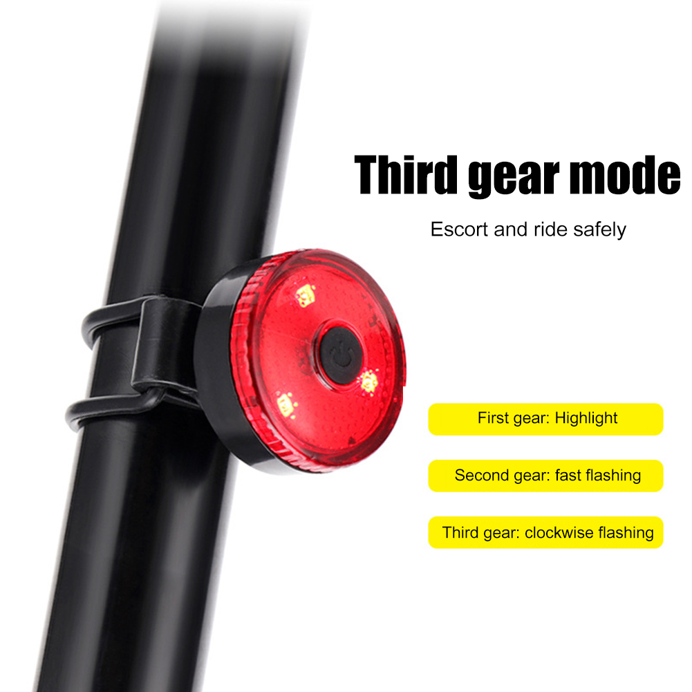 2pcs Waterproof XPE LED Bike Front Headlight Rear Taillight Bicycle Lights