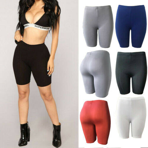 Moderntime Yoga Short Women Shorts Elastic High Waist Hot Running Short Legging Fitness Gym Yoga Pants Sports 6 Colors