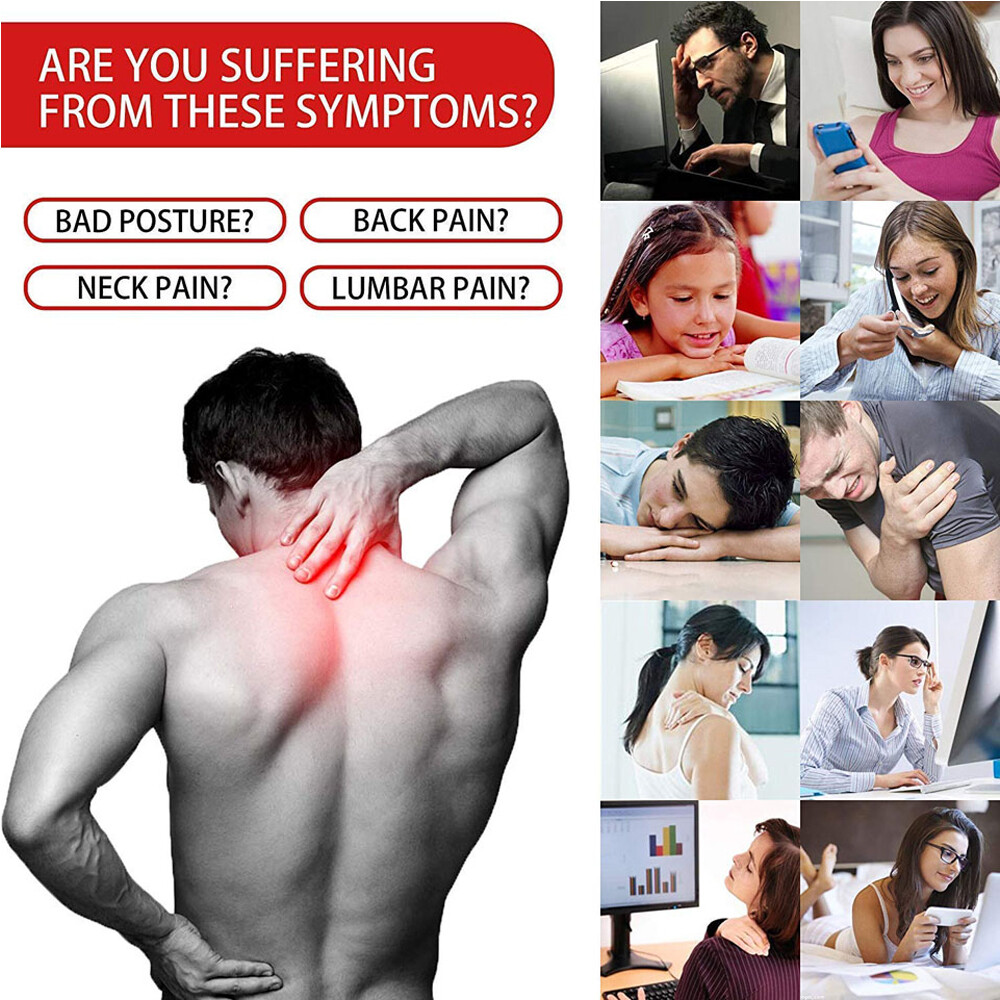1Pcs Back Posture Corrector Belt Adjustable Clavicle Spine Back Shoulder Lumbar Posture Correction for Women Men