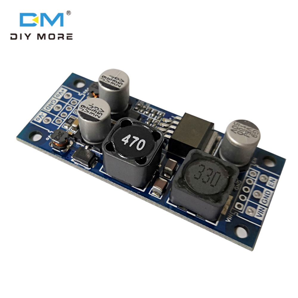 diymore Bộ Điều Chỉnh Điện Áp Rộng Tự Động DC-DC Buck Bộ Chuyển Đổi Tăng Áp Điều Chỉnh Được DC Sang DC 4.8V ~ 35V Đến 5V 12V 15V Mô Đun Điện Áp