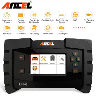 Automotive Scan Tool >> Ancel Fx4000 Full System Obd2 Car Diagnostic Tool Automotive Scanner For Check Engine Airbag Abs Sas Esp Transmission Epb Reset Oil Reset Abs Automotive Scan Tool >> Ancel Fx4000 Full System Obd2 Car Diagnostic Tool Automotive Scanner For Check Engine Airbag Abs Sas Esp Transmission Epb Reset Oil Reset Abs