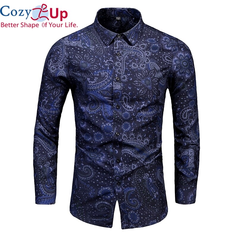 Cozy Up New Men Shirt Slim Fit Soft and Comfortable Slim Fit Style Long Sleeve Casual