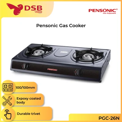 Pensonic PGC-26N Double Gas Cooker PGC26N Gas Stove