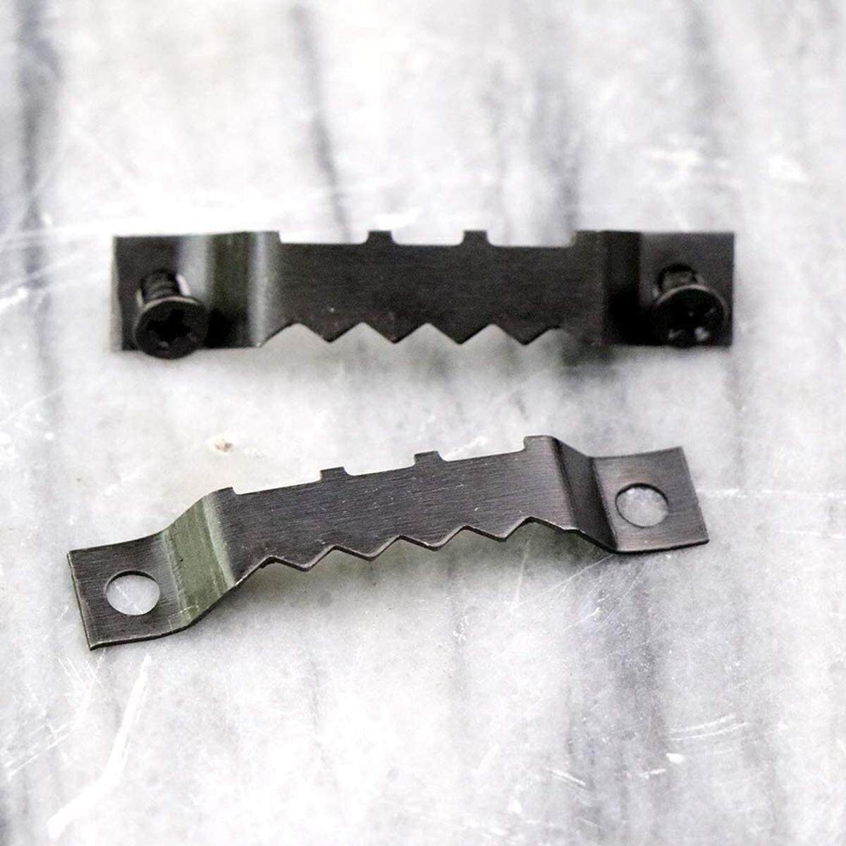 MITULI Mirror 50Pcs Heavy Duty Small Hanging Steel Saw Tooth Hooks Photo Frame Holder Sawtooth