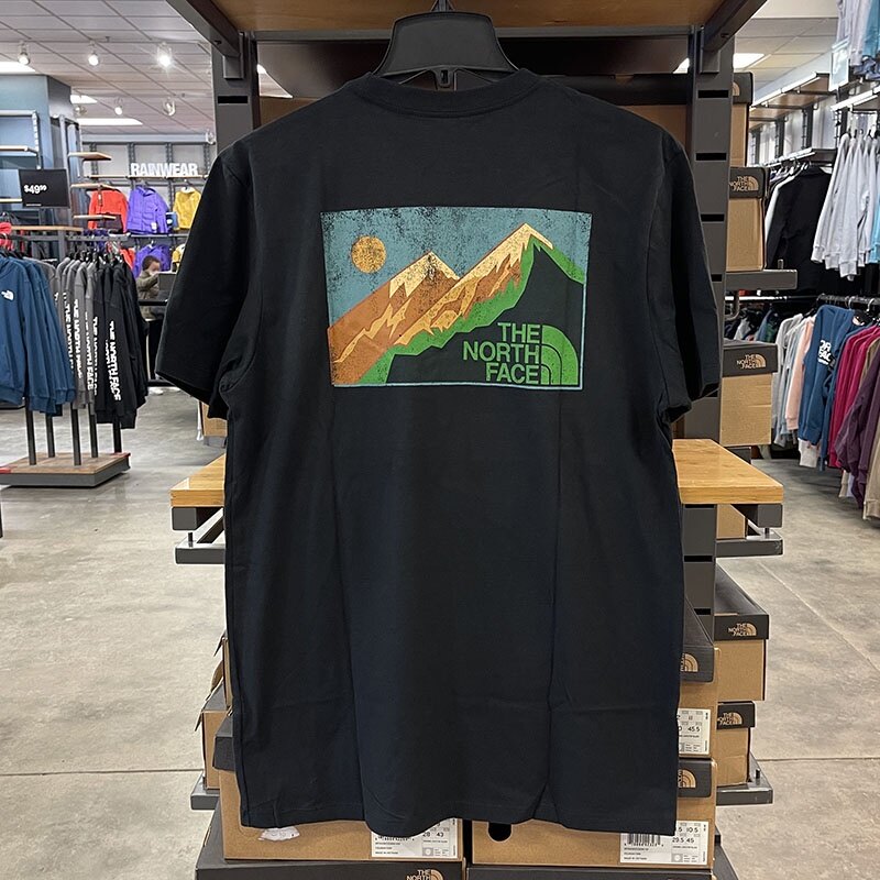 The North Face Classic Hot Sale Fashion Cotton Printed Short Sleeve