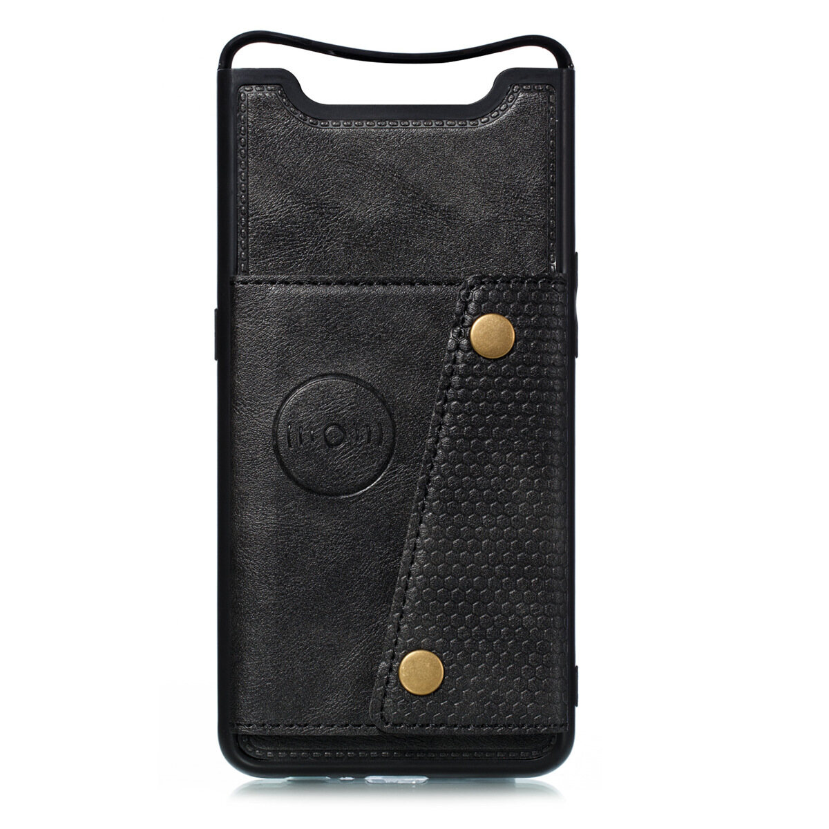 Cho Samsung A80 A90 da trường hợp nhiều Folio lật Bìa Wallet trở lại trường hợp vỏ, có thể làm việc với gắn trên xe hơi, ẩn thẻ tín dụng ID khe giữ, retro nút kim loại clasp, đứng hỗ trợ