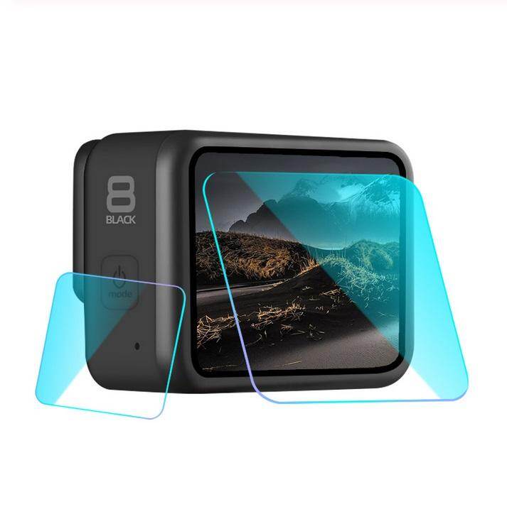 9H Tempered Glass Screen Protector for GoPro Hero 8 Protective Lens Film LCD Screen Camera Accessories