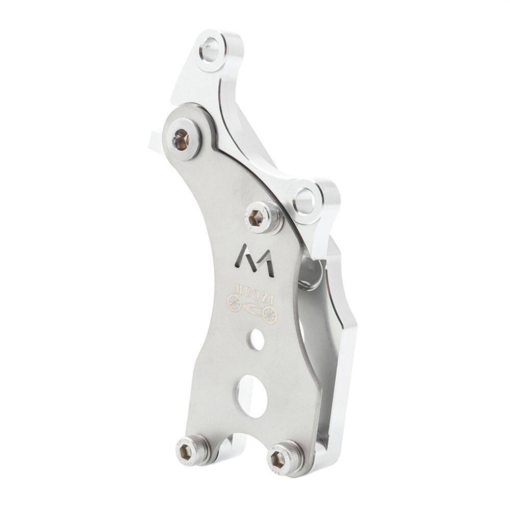 GVDBB Metal Iron Modification Accessories V Brake To Disc Brake Converter Parts Mount Holder Bike Repair No Disc Brake Fixed Seat Rear Brake Converter Disc Brake Adapter Conversion Disc Brake Cycling Brake Converter Disc Brake Converter
